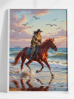 Şabarman qyz(teñız jağasynda)